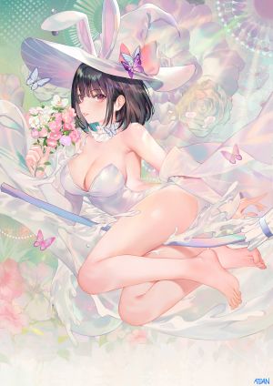 ATDAN,兽耳,兔耳,兔女郎,No-Bra,看穿,魔女