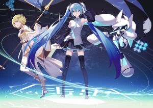 kieed,初音ミク,voidoll,VOCALOID,长发,双马尾