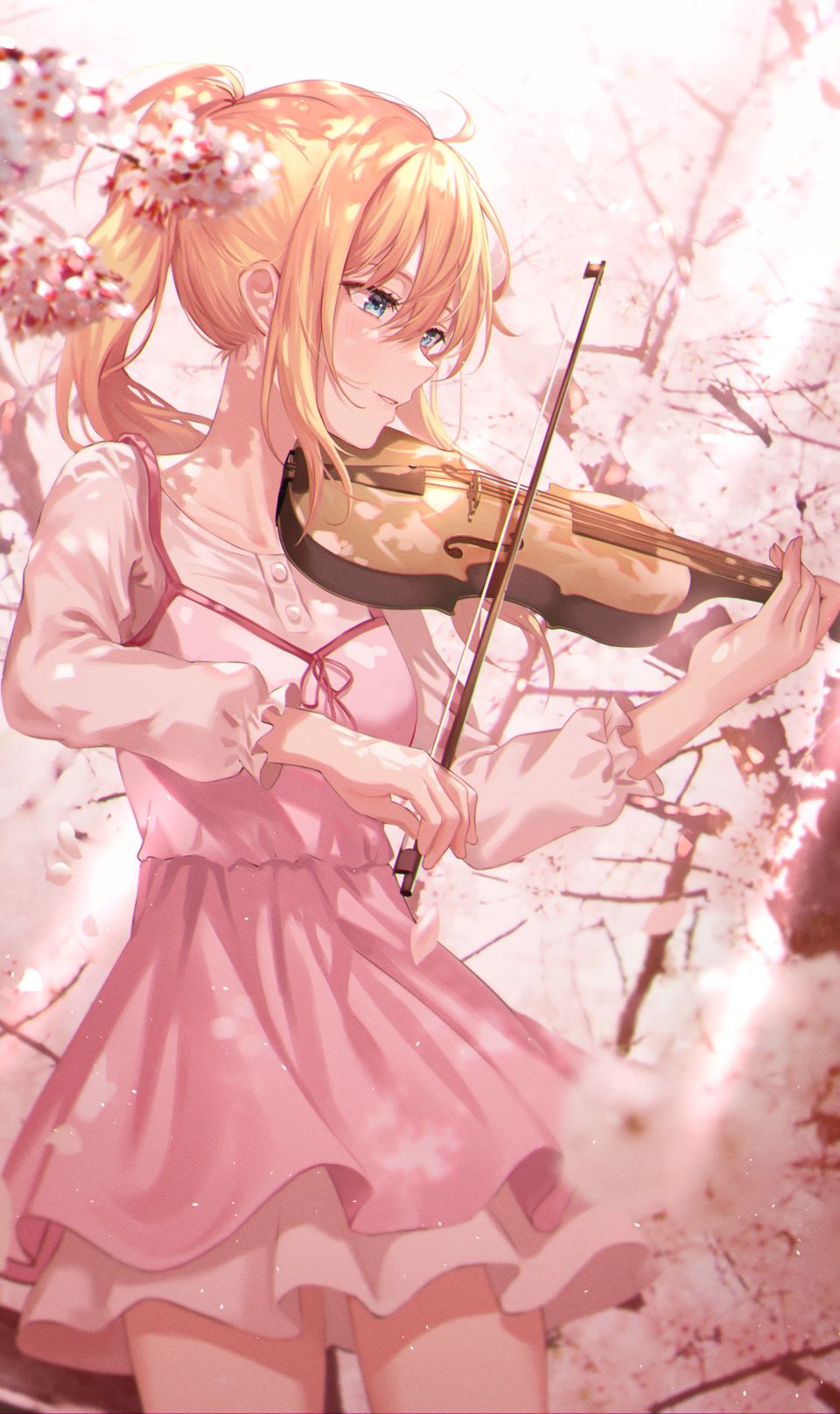 TOKKYU 宮園かをり 四月は君の嘘 桜 バイオリン