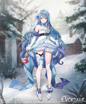 azutarou,evertale,连衣裙,No-Bra,Stockings,黑丝,weapon